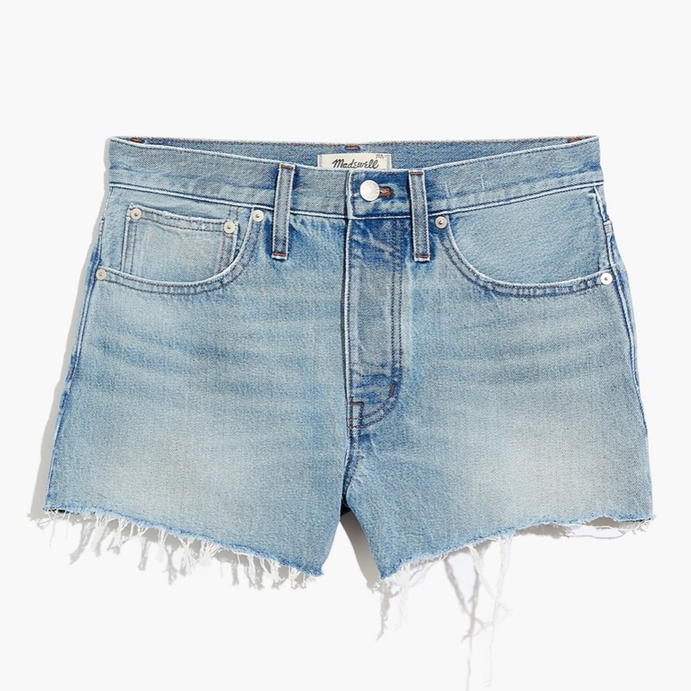 Madewell Light Blue Jean Shorts